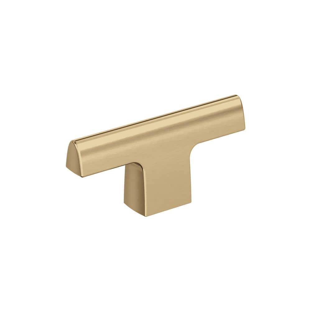 Champagne Bronze 2-1/2 inch Modern T-Handle Cabinet Knob