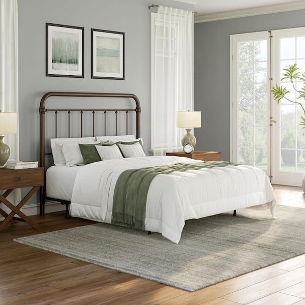 Hillsdale Furniture Kirkland Full/Queen Headboard, Bronze 1863HFQR