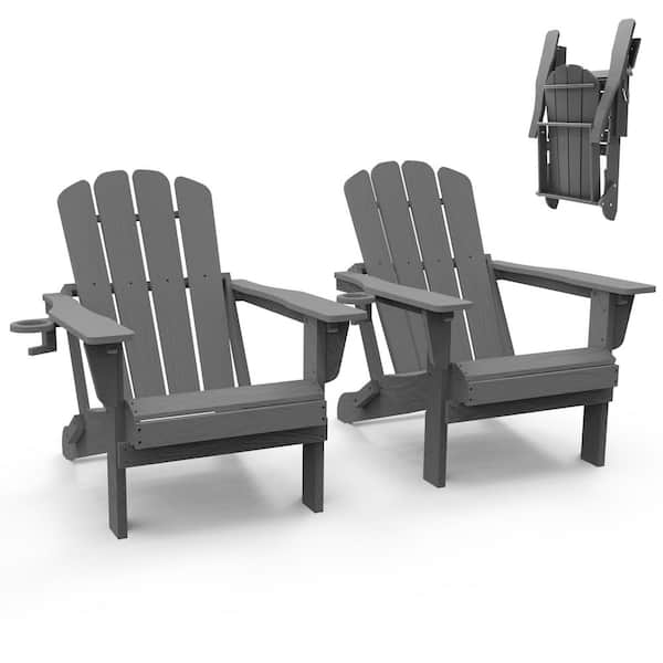 domi outdoor living All-Weather Foldable Outdoor Patio Adirondack