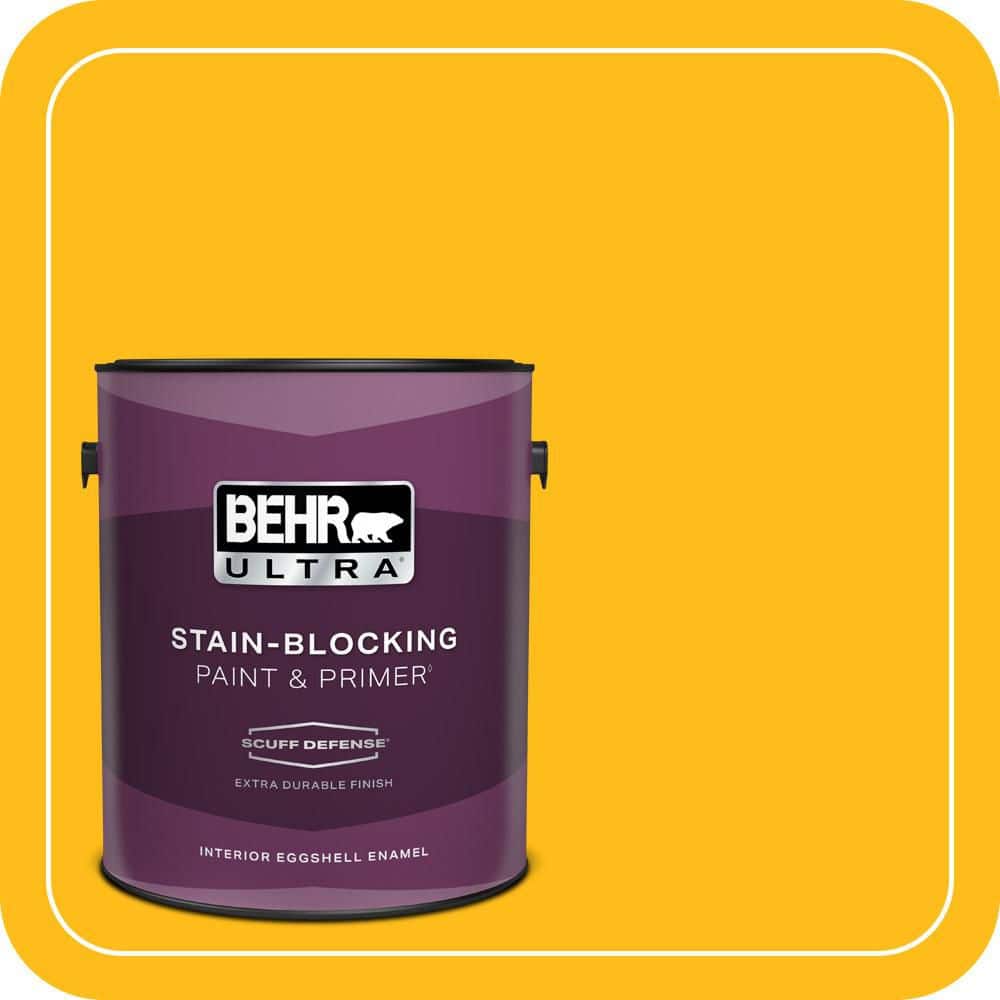 1 gal. #P290-7 Laser Lemon Extra Durable Eggshell Enamel Interior Paint & Primer price history on PriceWatchPro