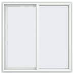 JELD-WEN 47.5 in. x 47.5 in. V-2500 Series Desert Sand Vinyl Left ...