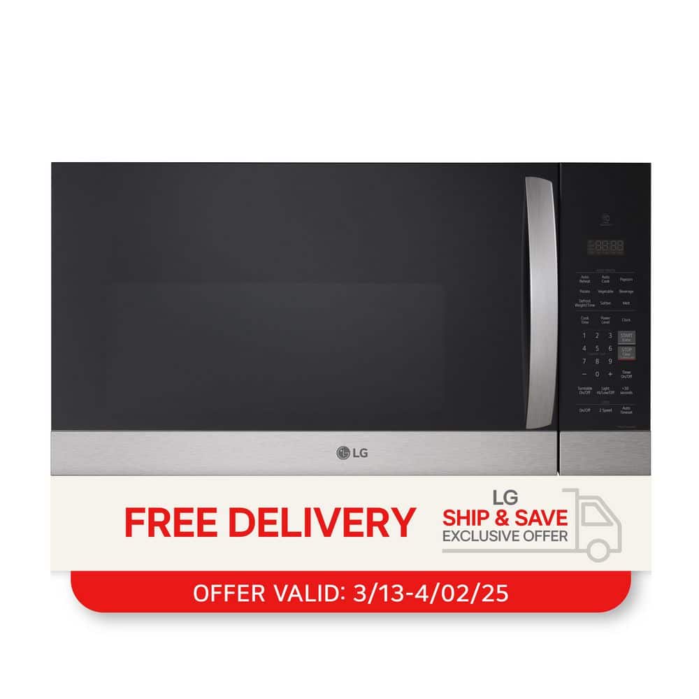 1.7 cu. ft. 30 in. Width Over-the-Range Microwave with EasyClean in Stainless Steel