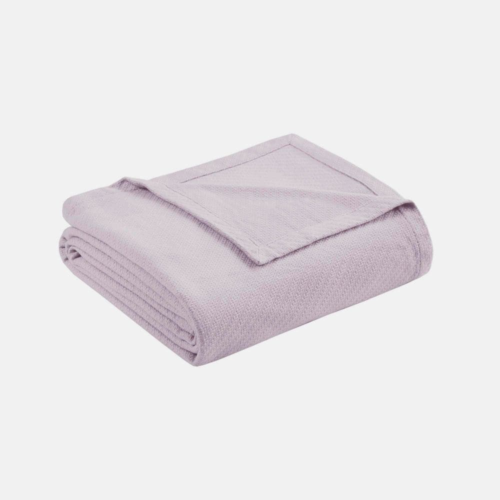King Lilac Liquid Cotton Machine Washable Blanket