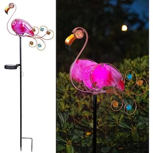 Solar Outdoor Lights Decorative - Solar Garden Stakes Flamingo Decorative Lights