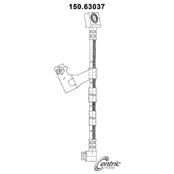 Centric Parts Brake Hydraulic Hose
