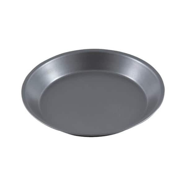 Home Basics 9.6 in. Round Steel Pie Dish
