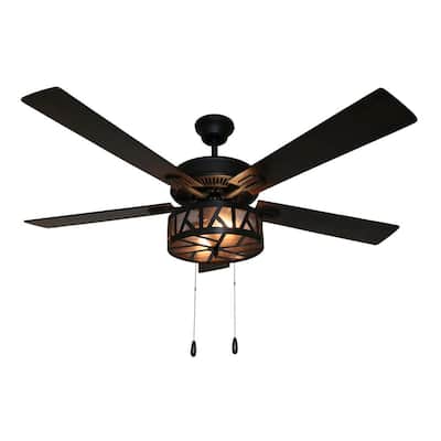 Farmhouse Ceiling Fans Lighting The Home Depot Farmhouse Ceiling Fans Lighting, Modern Rustic Ceiling Fan With Light