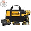 ATOMIC 20-Volt MAX Cordless Brushless Compact 1/2 in. Hammer Drill, (2) 20-Volt 1.3Ah Batteries, Charger & Bag