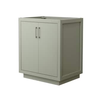 Icon 29.25 in. W x 21.75 in. D x 34.25 in. H Single Bath Vanity Cabinet without Top in Light Green