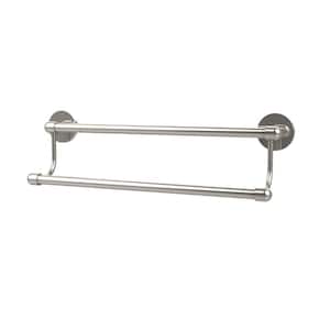 Tango Collection 18 in. Double Towel Bar in Polished Nickel