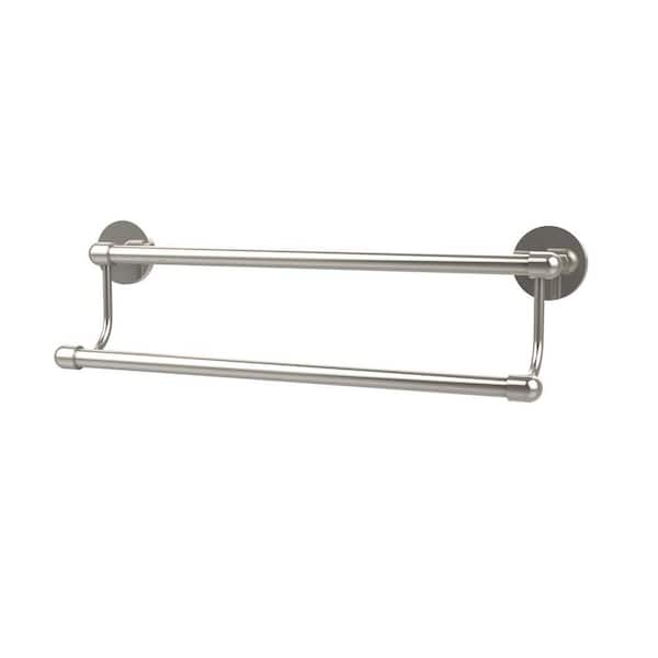 Allied Brass Tango Collection 30 in. Double Towel Bar in Polished Nickel