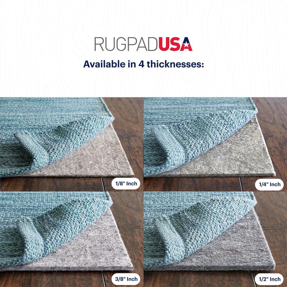 Classic Non-Slip Plus 8 ft. x 10 ft. Dual Surface 3/8 in. Thick Rug Pad - thumbnail 4