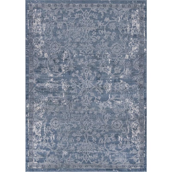 Portland Albany Blue 7 ft. x 10 ft. Area Rug