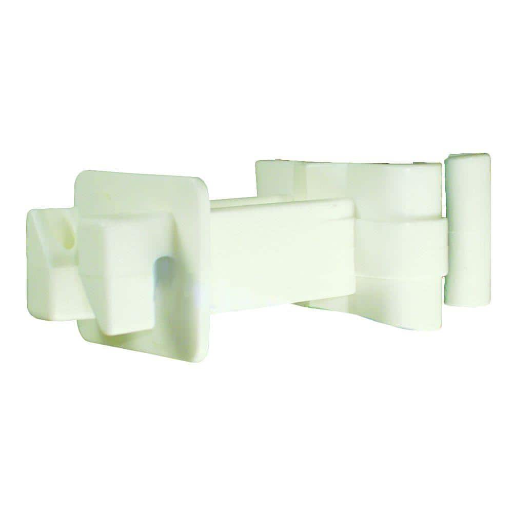 T-Post - 3 in. Polywire/Wire Extension Insulator - White