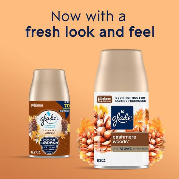 6.2 oz. Cashmere Woods Automatic Air Freshener Refill (2-Count)