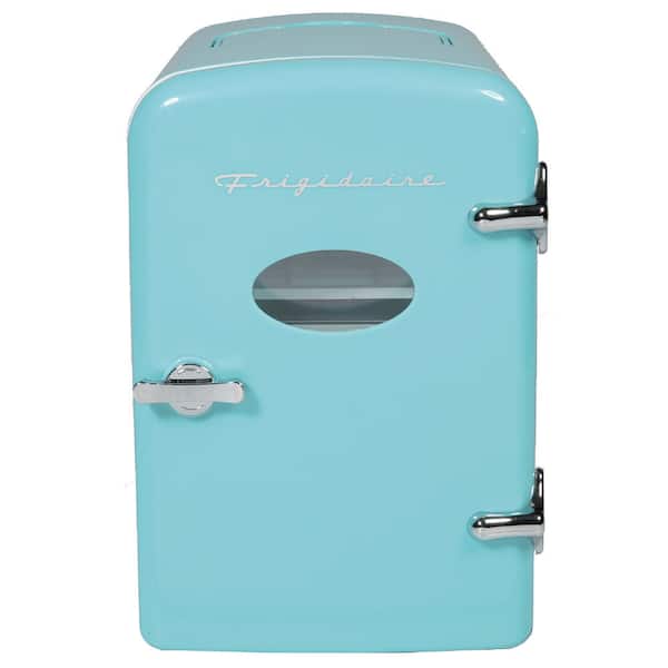 Frigidaire 12 in. 1 cu. ft. 9-Can Retro Mini Refrigerator in Blue