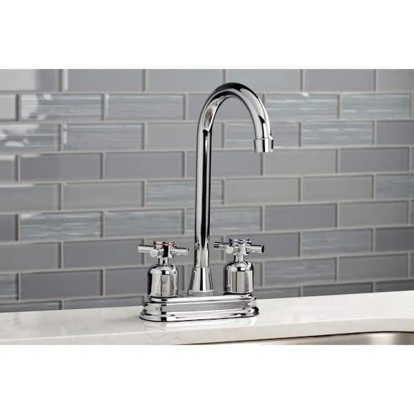 Concord 2-Handle Bar Faucet in Polished Chrome