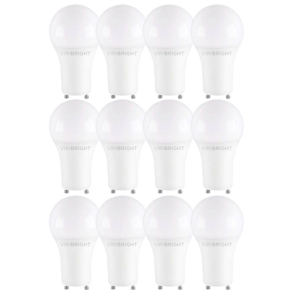 60-Watt Equivalent A19 LED Light Bulb, GU24 Base, Non-Dimmable, 2700K Warm White, (12-Pack) price history on PriceWatchPro