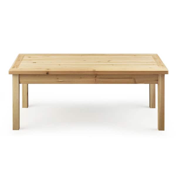 Patio Light Brown Wood Table