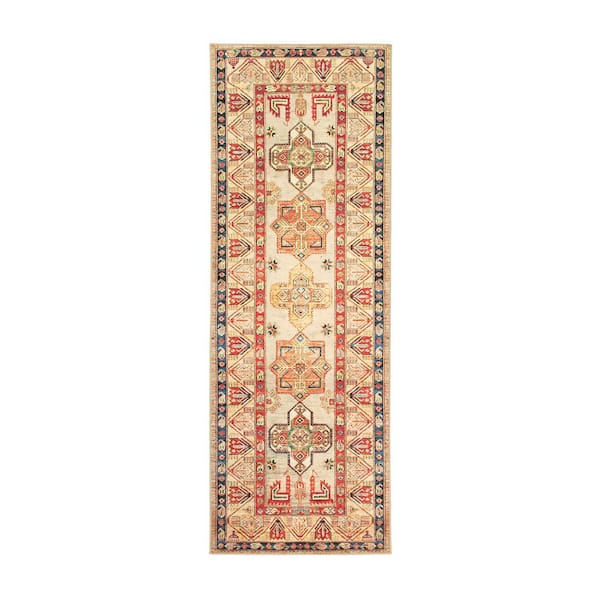 My Magic Carpet Ottoman Natural, 7 Ft Runner Rug