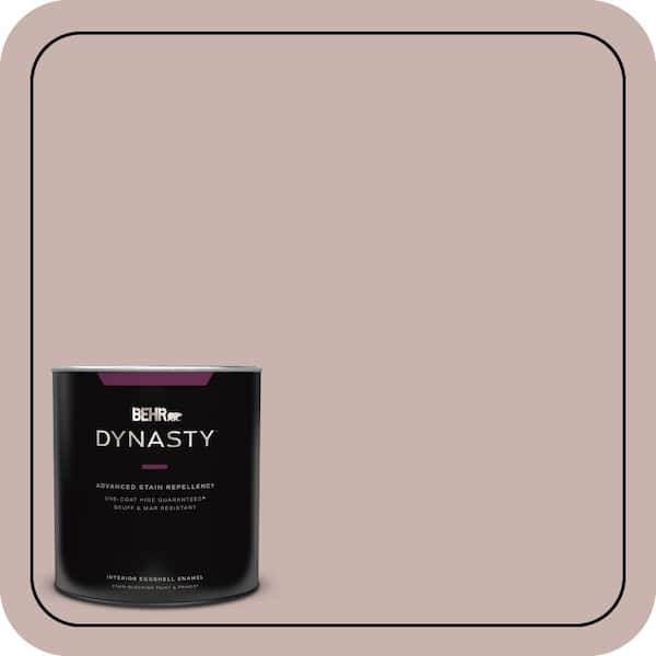 BEHR DYNASTY 1 qt. #PPF-10 Balcony Rose Eggshell Enamel Interior Stain-Blocking Paint & Primer