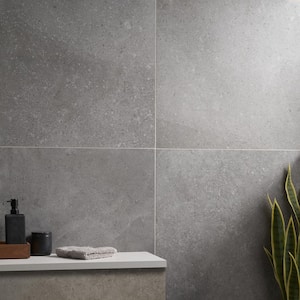 Iris Fossil 23.62 in. x 23.62 in. Matte Porcelain Floor and Wall Tile (11.62 sq. ft./Case)
