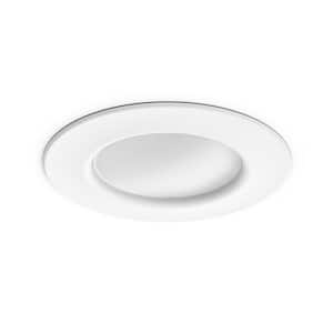 White Ambiance 5-6" Integrated LED Dimmable Smart Recessed Downlight Retrofit Kit with Bluetooth