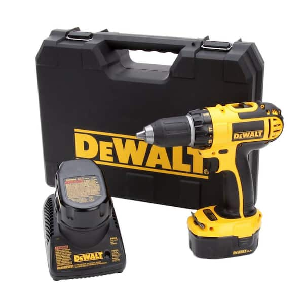 DEWALT 14.4-Volt Ni-Cad 1/2 in. Cordless Compact Drill Kit