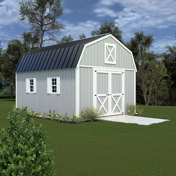 Best Barns Handcrafted Homestead 12 ft. x 20 ft. Wood Barn Kit