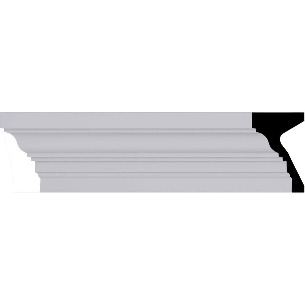 Primed White Polyurethane Crown Moulding for Ceilings