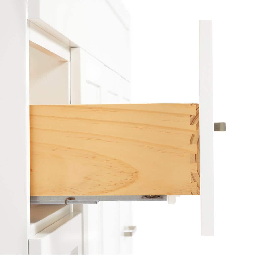 Hamlet 48" White Solid Wood Single Vanity Cabinet
