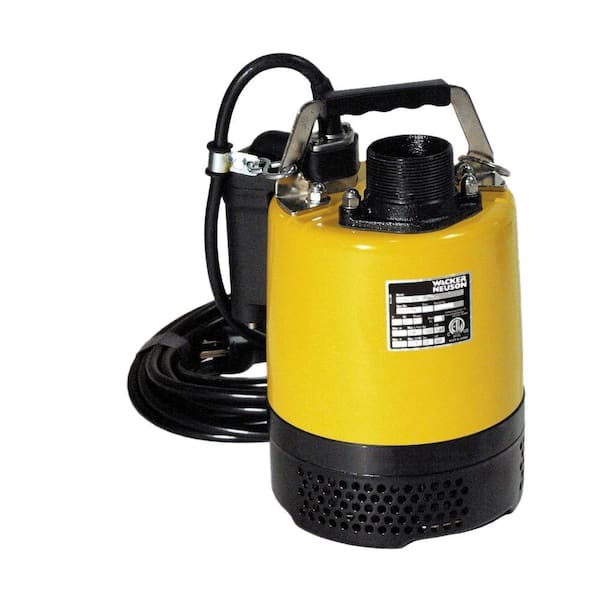 Wacker 2/3 HP 2 in. Electric Submersible Utility Pump with Automatic Switch
