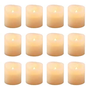1.5 in. Amber Votive LED Candle (Set of 12)
