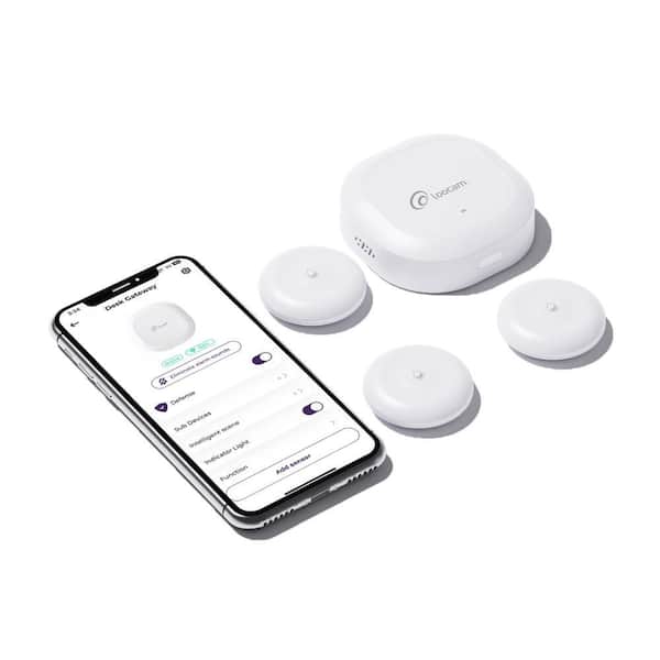 Water Leak Detector and Smart Hub for Home, APP Notification, 2.4 GHz Wi-Fi Only (3-Pack)