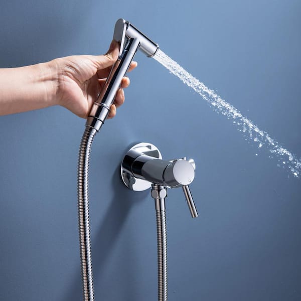 FLG Single-Handle Bidet Faucet with Handle Wall Mount Bidet