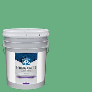 Color Seal 5 gal. PPG1226-5 Garden Mint Satin Interior/Exterior Concrete Stain