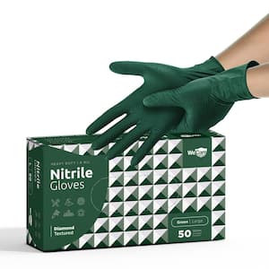 Green Rubber Fishing Gloves for sale