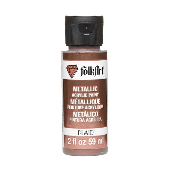 FolkArt 2 oz. Antique Copper Metallic Craft Paint