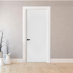Flush Hollow Core Primed Composite Single Prehung Interior Door