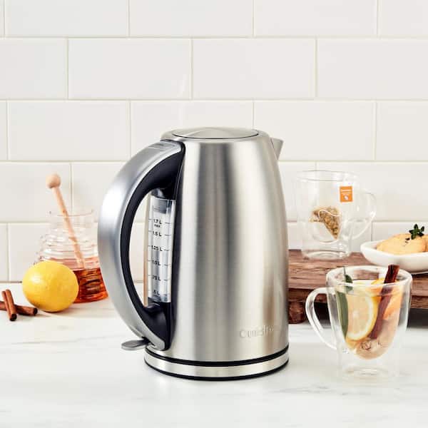 Cuisinart 8-Cup Stainless Steel Electric Kettle with Automatic Shut-Off  JK-17P1 - The Home Depot