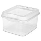 Sterilite 18038612 Plastic FlipTop Latching Storage Container, Clear (48  Pack), 1 Piece - Fry's Food Stores