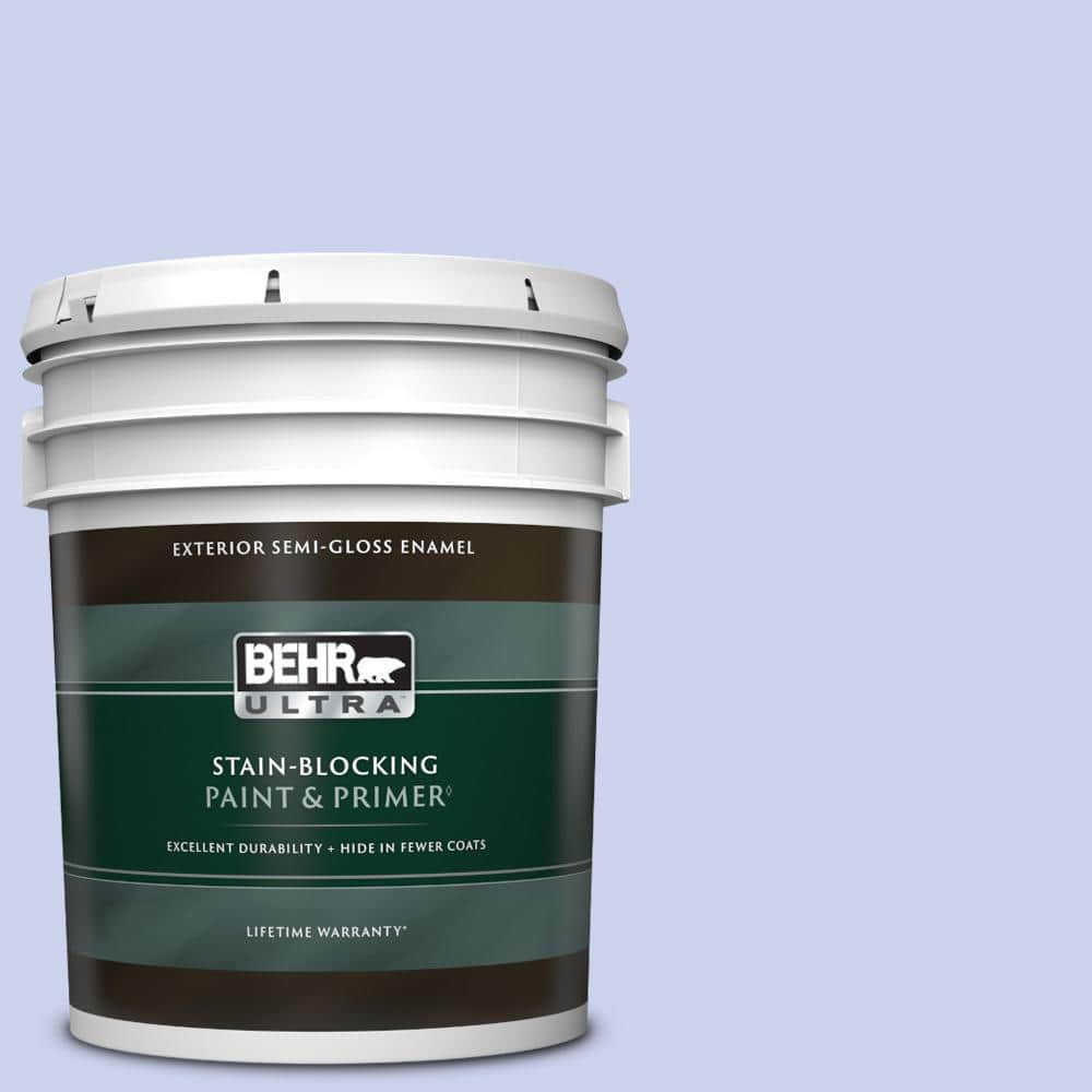 5 gal. #P540-2 Garden Fairy Semi-Gloss Enamel Exterior Paint & Primer -  BEHR ULTRA, 06535805