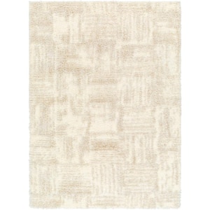 Artistic Weavers Everton Plus Tan/Cream 8 ft. x 10 ft. Abstract