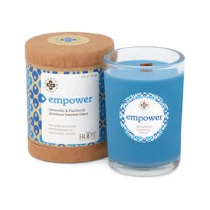 Seeking Balance Empower Lavandin and Patchouli Scented Spa Jar Candle