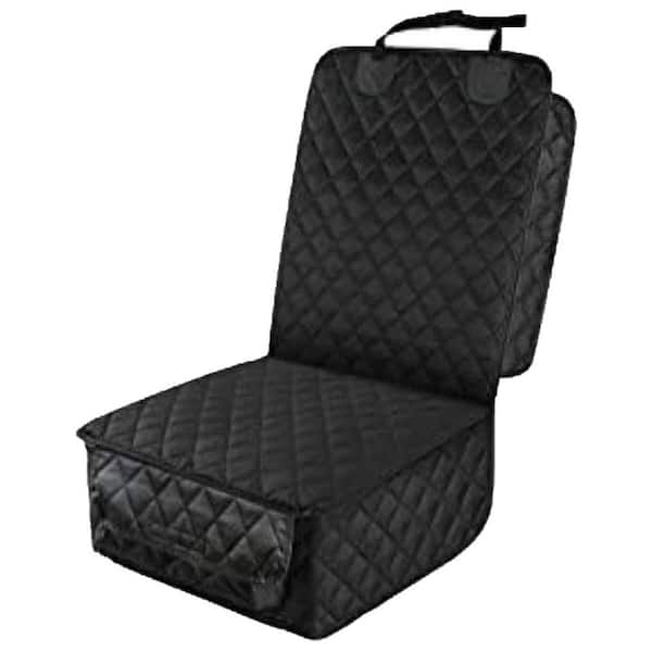 Waterproof Front Seat Car Cover 2-Pack, Full Protection Dog Seat Cover with Side Flaps, Fits Cars, Trucks, SUVs