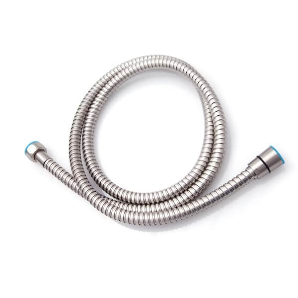 Dyconn 59 in. Stainless Steel Replacement Shower Hose in Nickel
