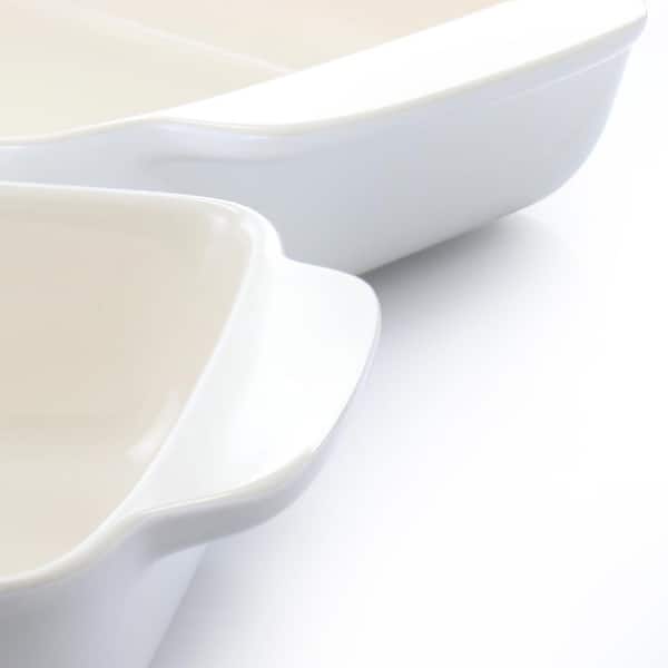 Crockpot Artisan 5.6 Quart Rectangular Stoneware Bake Pan In Cream : Target