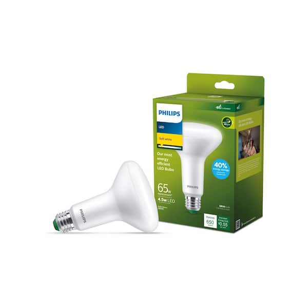65-Watt Equivalent BR30 Ultra Efficient LED Light Bulb 3000K 1-Pack