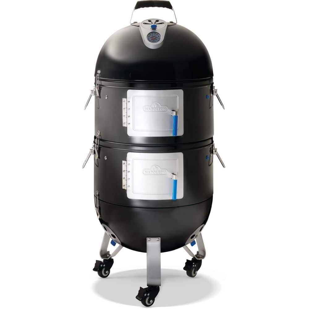 NAPOLEON Apollo 18 Charcoal Water Smoker in Black AS18K - The Home