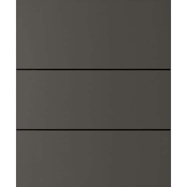 Hardie Plank HZ5 6.25 in. x 144 in. Statement Collection Rich Espresso Smooth Fiber Cement Lap Siding